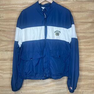 Vintage 90s Champion Notre Dame Fighting Irish Windbreaker Jacket XL RN 26094